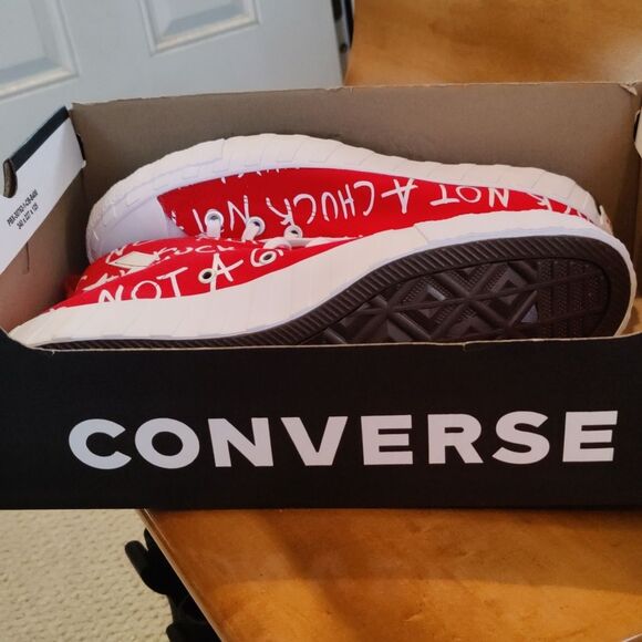 NWB Converse red and white Not a Chuck size men's 11 - Picture 10 of 10